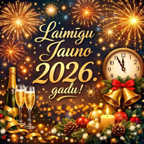 Laimīgu Jums Jauno gadu!