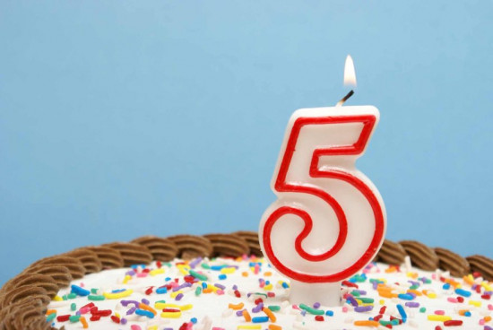 5 gadi!